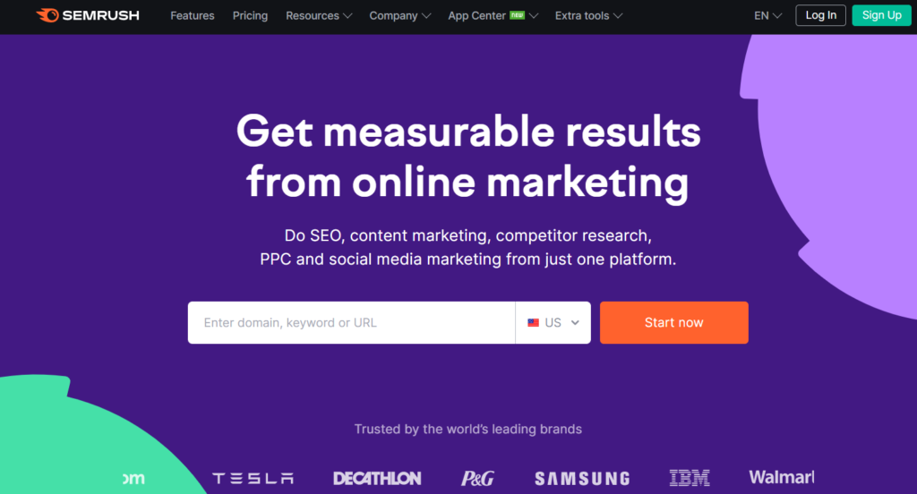 15 Digital Marketing Tools - SEMRush