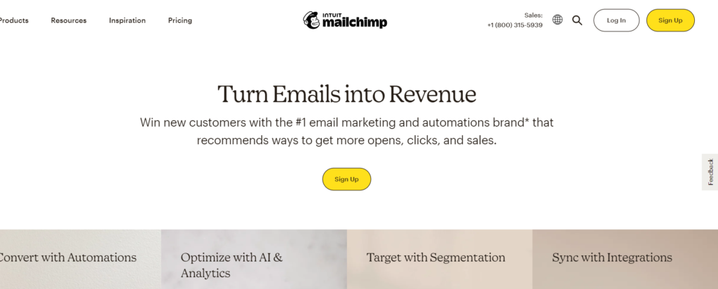 15 Digital Marketing Tools - Mailchimp